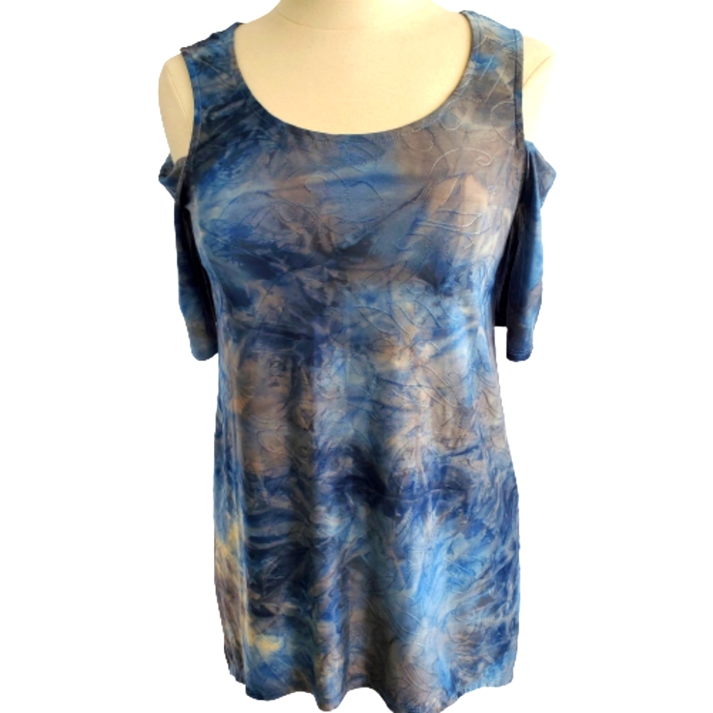 ALYX Blouse Blue/Brown Size S